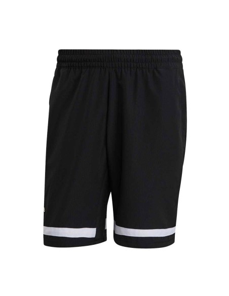 Pantalón Corto Adidas Club Negro Blanco | Ofertas de pádel
